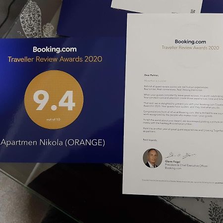 Apartment Nikola Orange Ochrid Exteriér fotografie